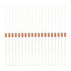 20Pcs Glass Sealed Thermistor Resistor NTC MF58 3950 B 5% 5K 10K 15K 50K 100K 200K 500K Ohm Induction Cooker Temperature Sensor