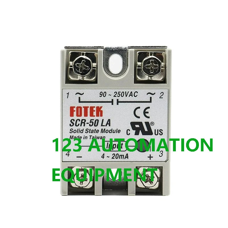 Authentic New FOTEK SCR-25LA 40LA 50LA 75LA-H  SCR-25LA 40LA 50LA 75LA Single Phase Solid State Relay SSR Small AC