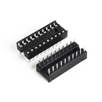 10PCS IC Seat DIP IC Socket Adaptor Solder DIY Sockets 6pin 8pin 14pin 16pin 18pin 20pin 24pin 28pin