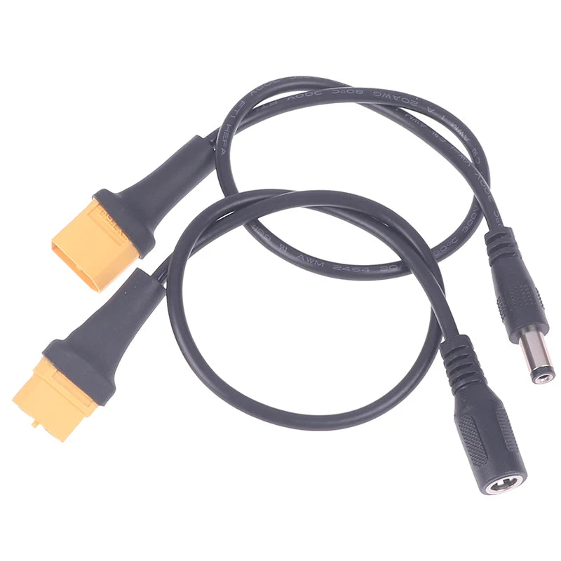 1pc Innovative And Practical XT60 Female Plug To DC 5.5*2.1mm Connector Adapter Cable Silicone Wire For RC Battery Charger