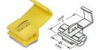 50/20/10PCS Red Electrical Cable Connectors Fast Quick Splice Lock Wire Terminals Crimp 22-16 18-14 12-10AWG Wire Connector