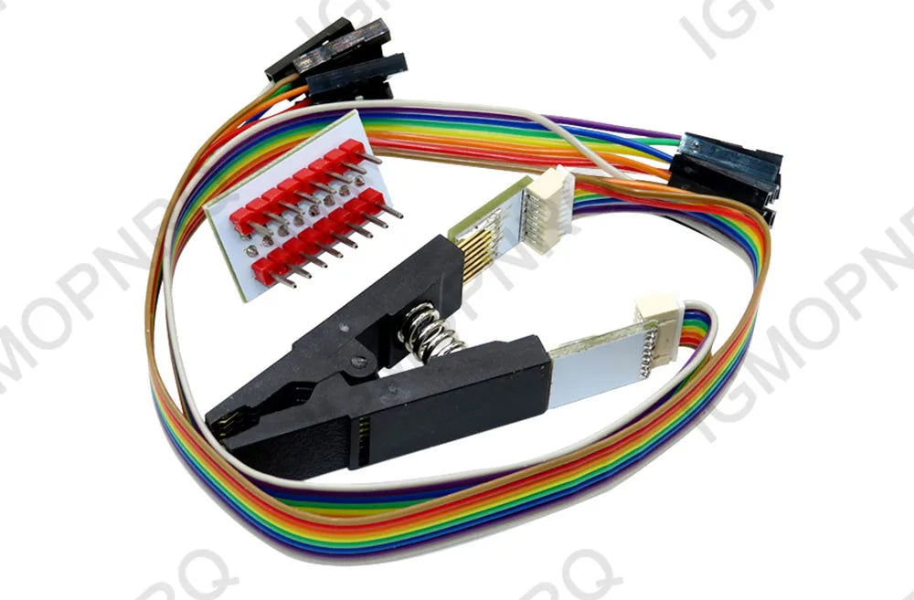 CH341A 24 25 Series EEPROM Flash BIOS USB Programmer Module + SOP16 SOIC16 Test Clip for 25 series RT809F TL866CS TL866A