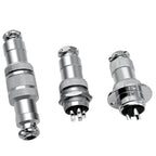 5pcs Male Female Connector GX12 GX16 GX20 Metal Aviation Connector Socket 2-10Pin Plug Connector