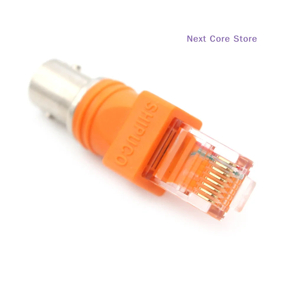 [NC]BNC Female To RJ45 Male Coaxial Coupler Adapter RJ45 To RF Connector[NC]