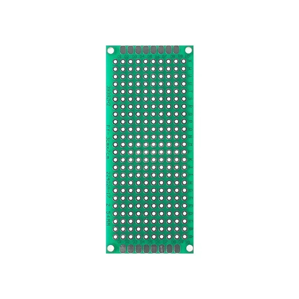 Universal PCB Circuit Protoboard Double Sided Breadboard 2x8 3x7 4x6 5x7 7x9CM Stripboard Prototyping Board DIY Electronic Kit
