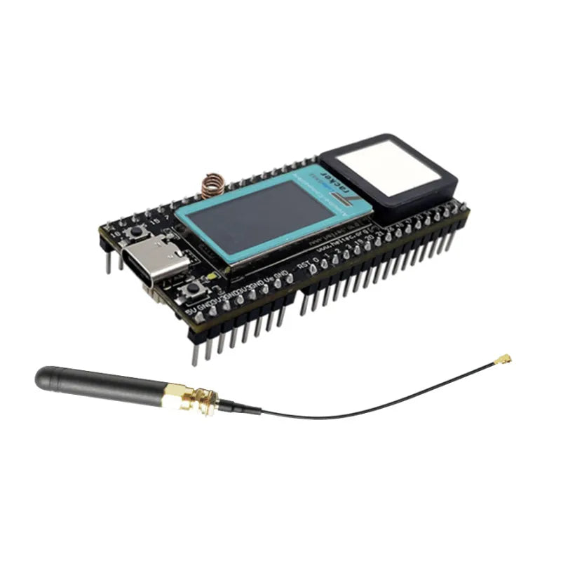 Wireless Tracker V1/V2 Lora GPS IOT Accessory for Arduino Wi-Fi, LoRa, Bluetooth, GNSS  OLED Display ESP32-S3FN8+SX1262+UC6580
