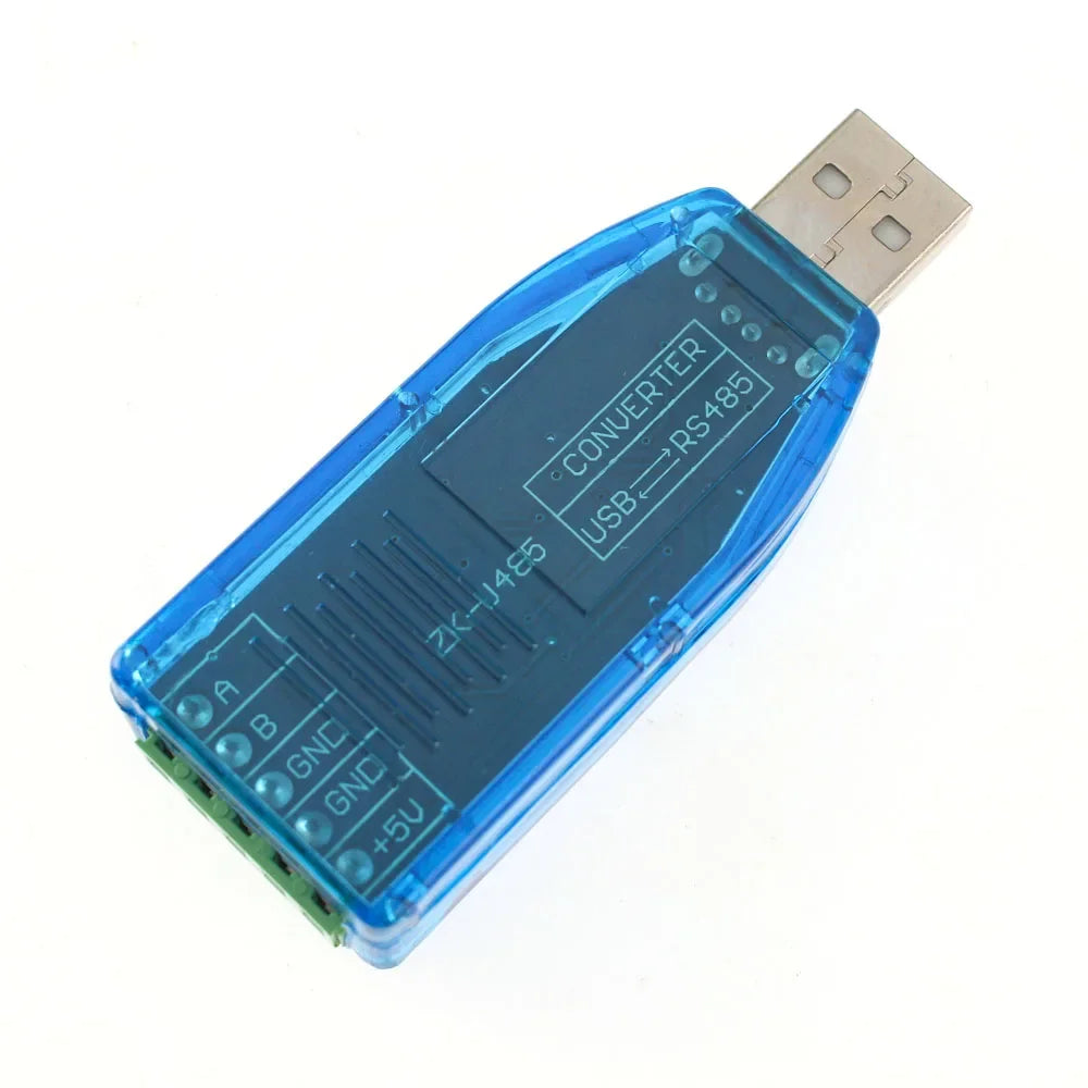 Industrial USB To  RS232 RS485 Converter Module with TVS Protection Bidirectional Half-Duplex Modbus RTU for PLC/SCADA Systems