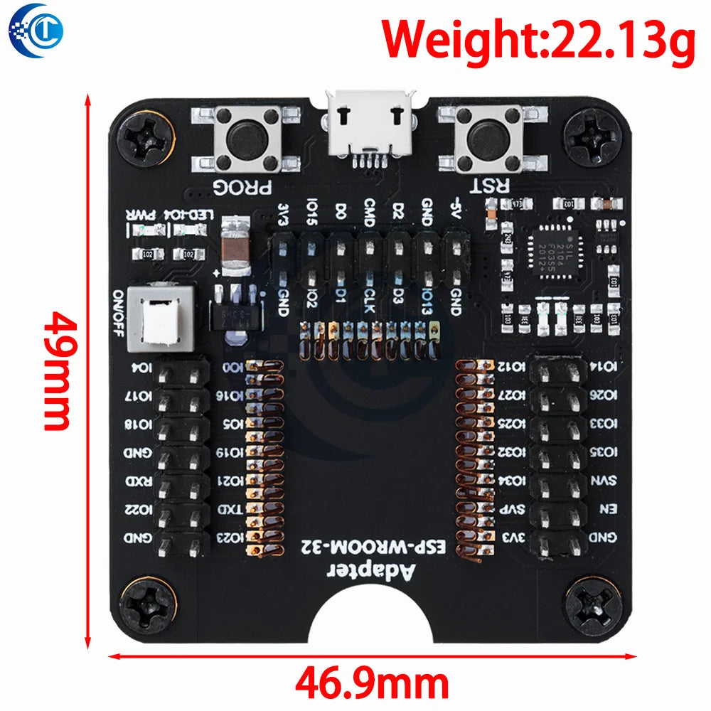 Durable ESP Development Board Programming Fixture (1PC) – Supports ESP8266/ESP32 & ESP-12F/07S/12S Modules