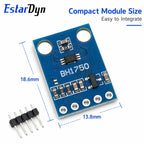 Estardyn BH1750 BH1750FVI GY-302 Digital Ambient Light Sensor Module I2C 3V-5V for DIY Electronics
