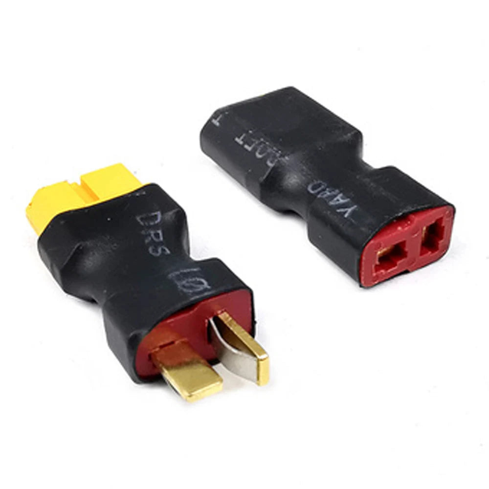 XT60 XT90 Plug Male / Female To T Plug Female / Male Connector Conversion Adapter No Wire for RC Airplane Quadcopter Parts
