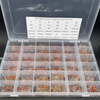 Ceramic Capacitors Kit 3600PCS 960PCS 300PCS Electronic Components Package Capacitor Assorted Samples Diy KIT