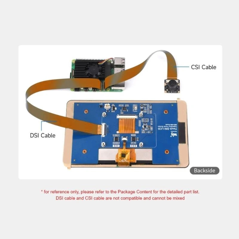 F3KE 15 Pin to 22 Pin 30cm 50cm 20cm Ribbon Flexible Flat Cable for RPi 5