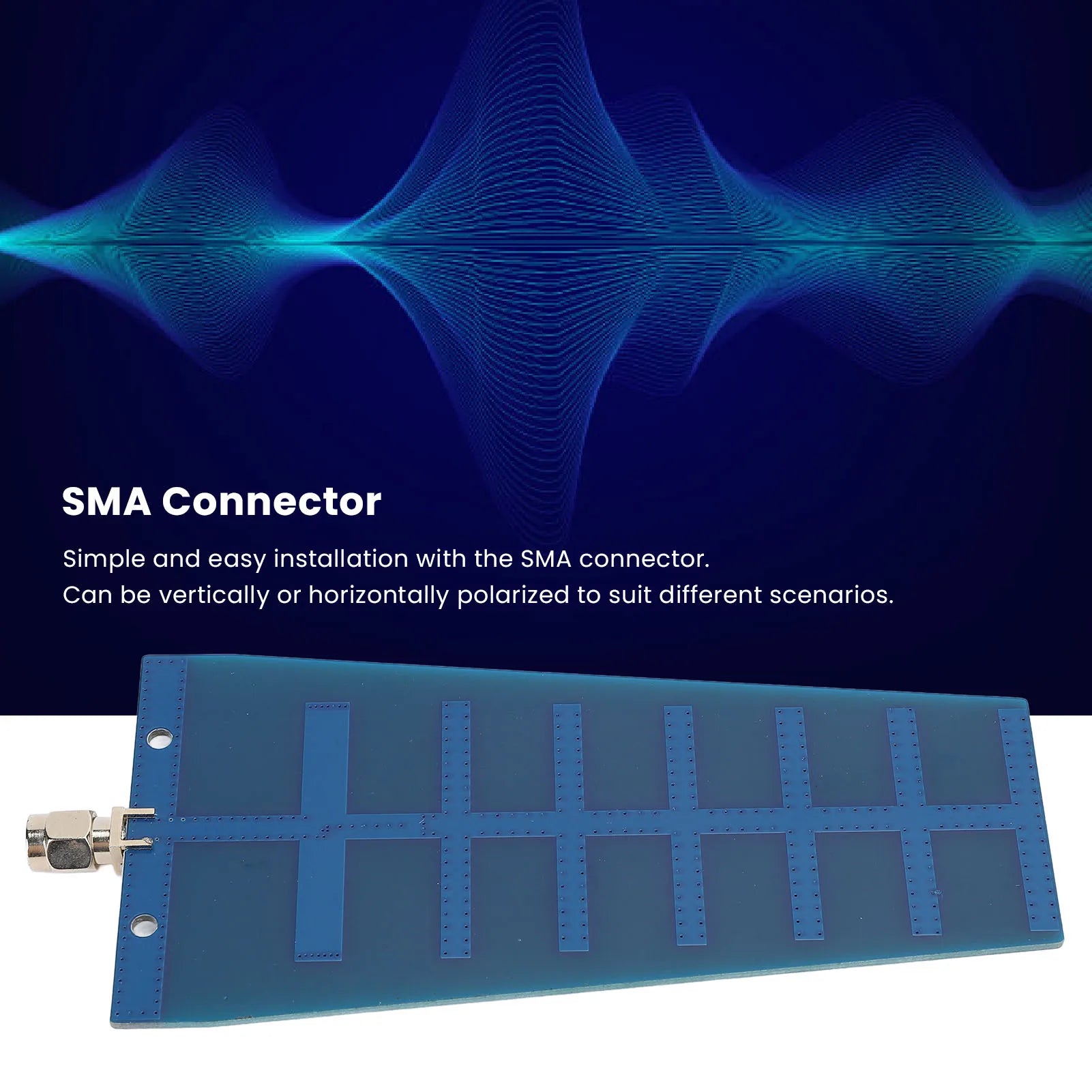 2.4GHz WiFi Directional Yagi Antenna WiFi Directional PCB Yagi Antenna 12dBi Wide Compatibility High Efficiency for FPV Drone
