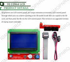 Mega 2560 R3 CH340+1pcs RAMPS 1.4 Controller+5pcs A4988/DRV8825 Stepper Driver Module+1pcs 12864 controller for 3D Printer kit
