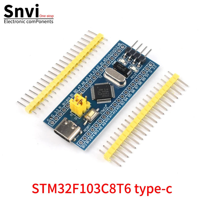 Snvi STM32F103C8T6 STM32F030C8T6 APM32F103CBT6 ARM STM32 Micro TYPE-C System Development Board Module For Arduino