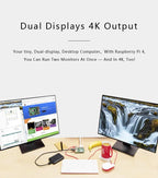 Official Original Raspberry Pi 4 Model B Dev Board Kit RAM 2G 4G 8G 4 Core CPU 1.5Ghz 3 Speeder Than Pi 3B+