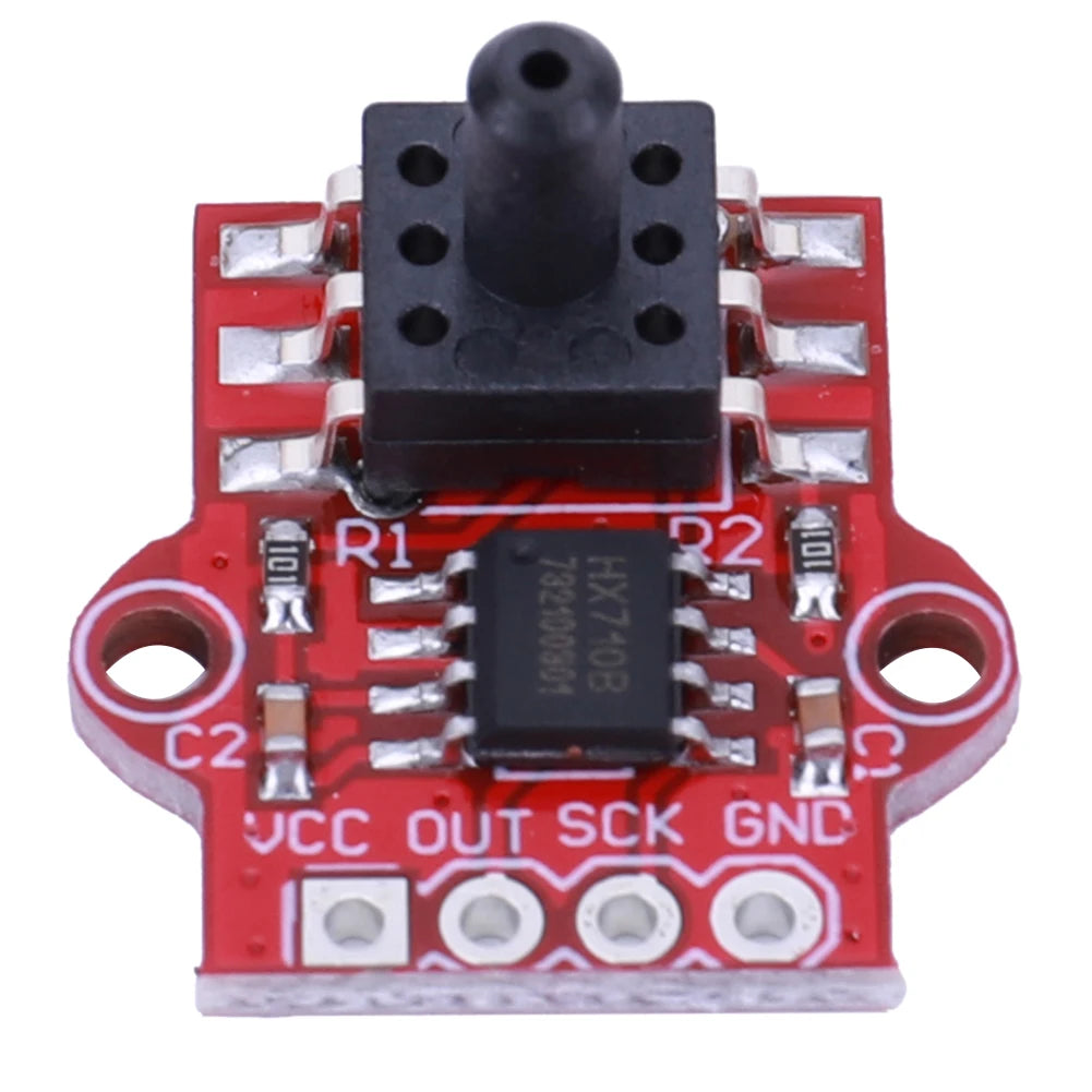 DC 3.3/5V 0-40KPa Digital Barometric Air Pressure Sensor Module Connect 2.5mm Soft Tube Liquid Level Module for Arduino