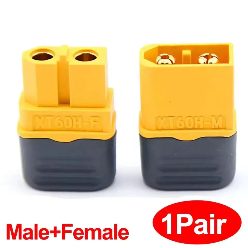 1-10PCS Male & Female Connector XT60 XT90 Plugs Wire Cable Connectors Adapter with Sheath Housing for RC Battery Car Airplane