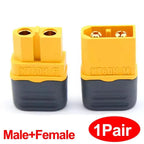 1-10PCS Male & Female Connector XT60 XT90 Plugs Wire Cable Connectors Adapter with Sheath Housing for RC Battery Car Airplane