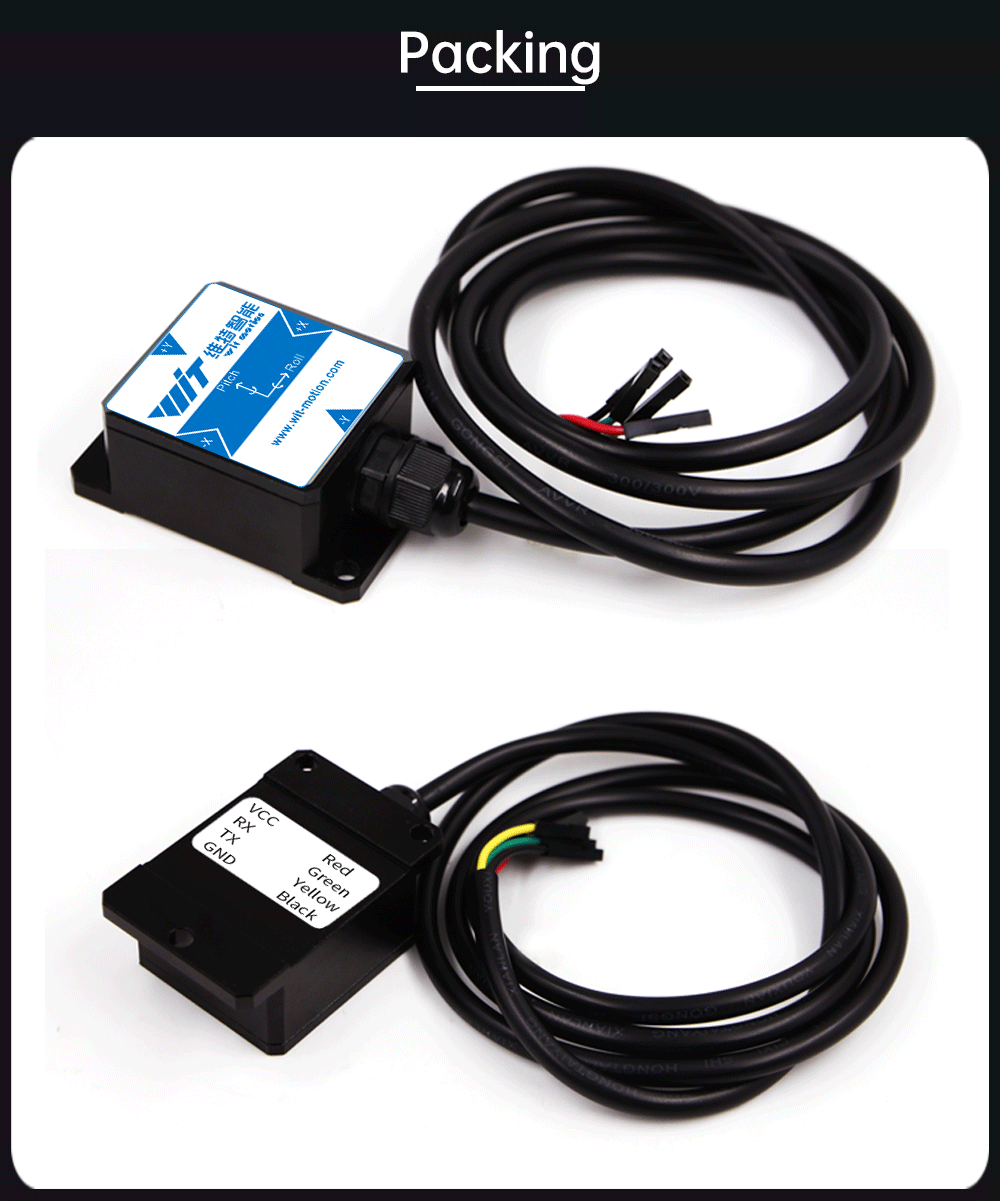 WitMotion [Accelerometer+Inclinometer] HWT901B TTL MPU9250 9-axis Gyroscope+Angle(XY0.1°)+Digital Compass+Air Pressure+Altitude