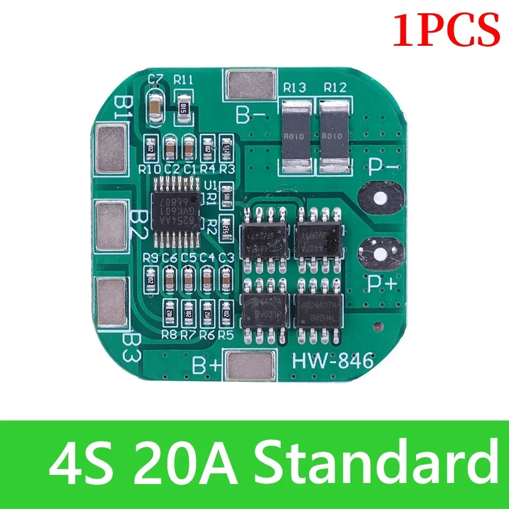 BMS 3S/4S 5A 10A 20A 25A 40A 60A Li-ion Lithium Battery Charger Protection Board 18650 For Drill Motor 12V with Enhance/Balance