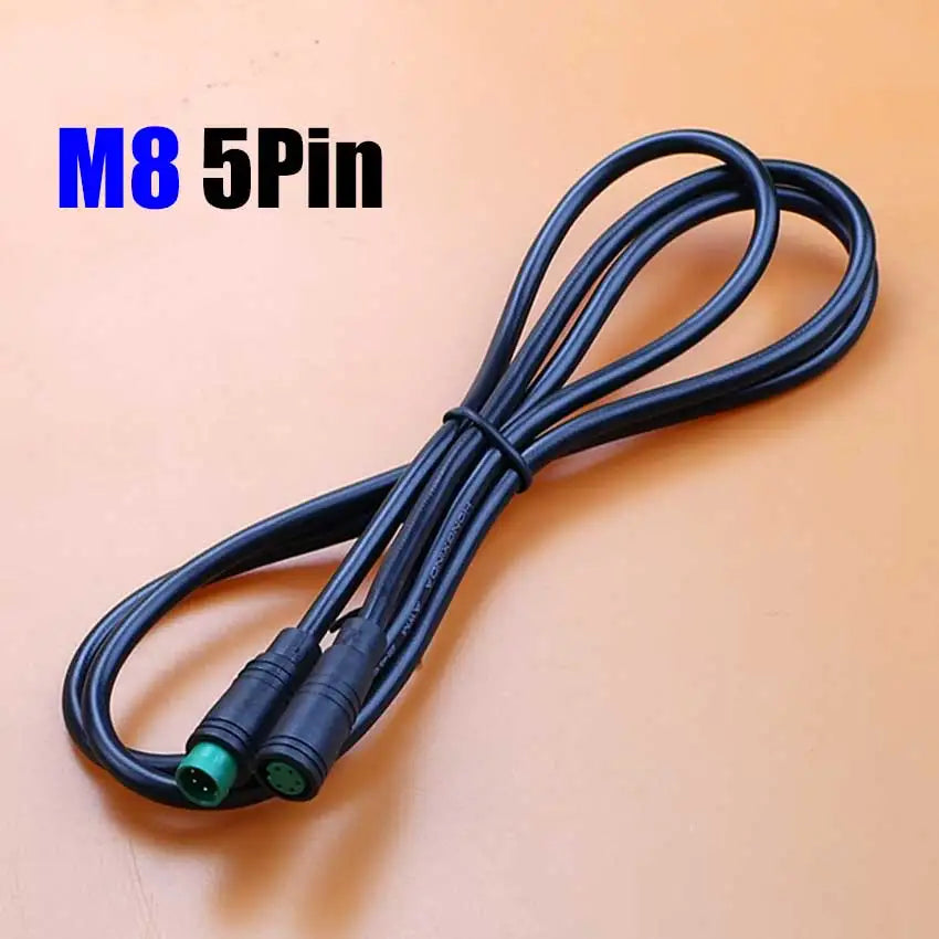1pcs M6 M8 Waterproof Wire Aviation Plug Connector 2 3 4 5 6 Pin Core Male to Female Electric Butt Adapter Cable Extension Cord