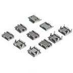 10 Model 50/100Pcs Micro USB Female 5pin DIP Type B SMT USB Connectors Jack Tail Sockect Plug Terminals For Diy repair MP3/4/5