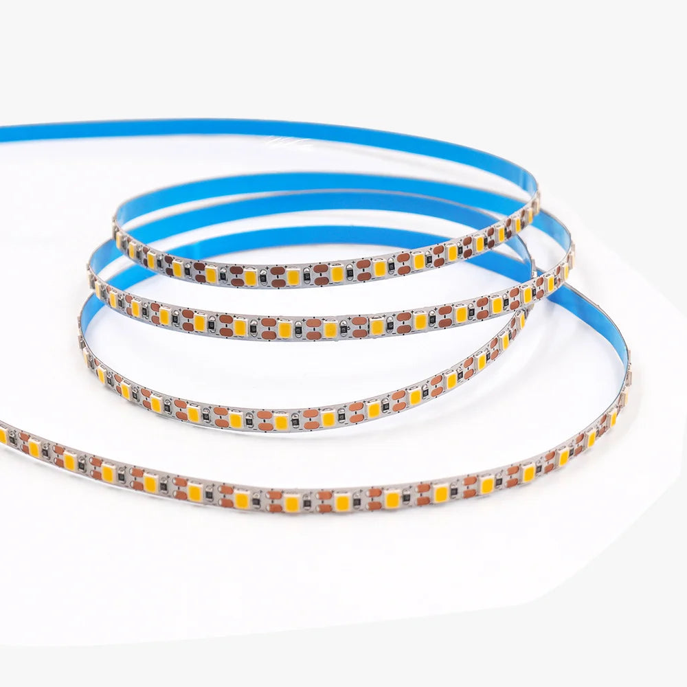 5V 3mm 5mm PCB LED Strip Light 1 LED Cut Ultra Thin 2835 120LEDs/m 8mm Flexible Tape DC IP21 Not Waterproof Warm Natural White