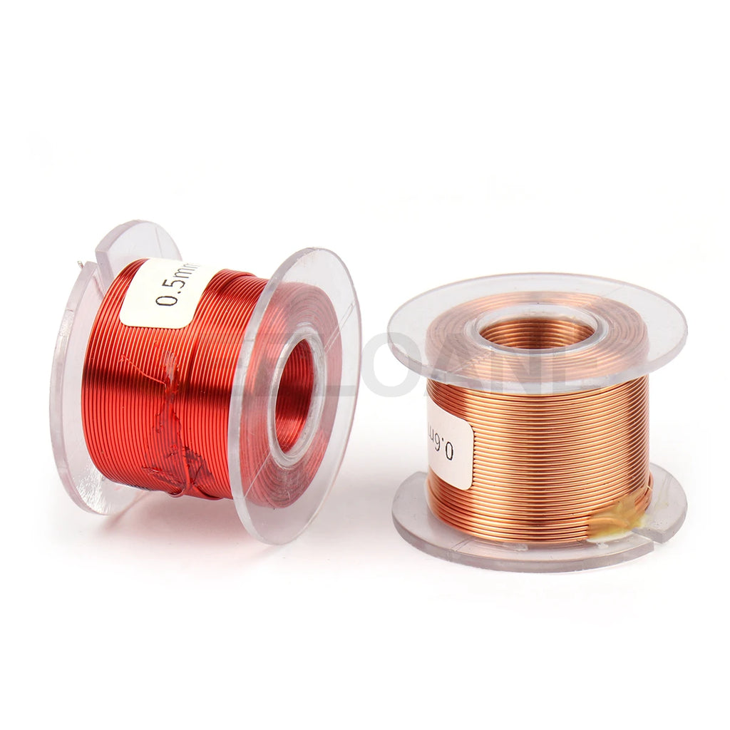 GEELOANE 0.5/0.6/0.7mm Oxygen-Free Copper Coil Inductor Frequency Divider Coil Air-Core Inductors For Amplifier HIFI Audio