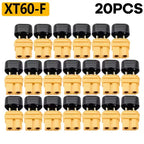 XT60 Male Female Bullet Adapters XT60 Connector Power Plugs with Sheath for RC Lipo Battery Car Boat XT-60-M XT-60-F Connectors