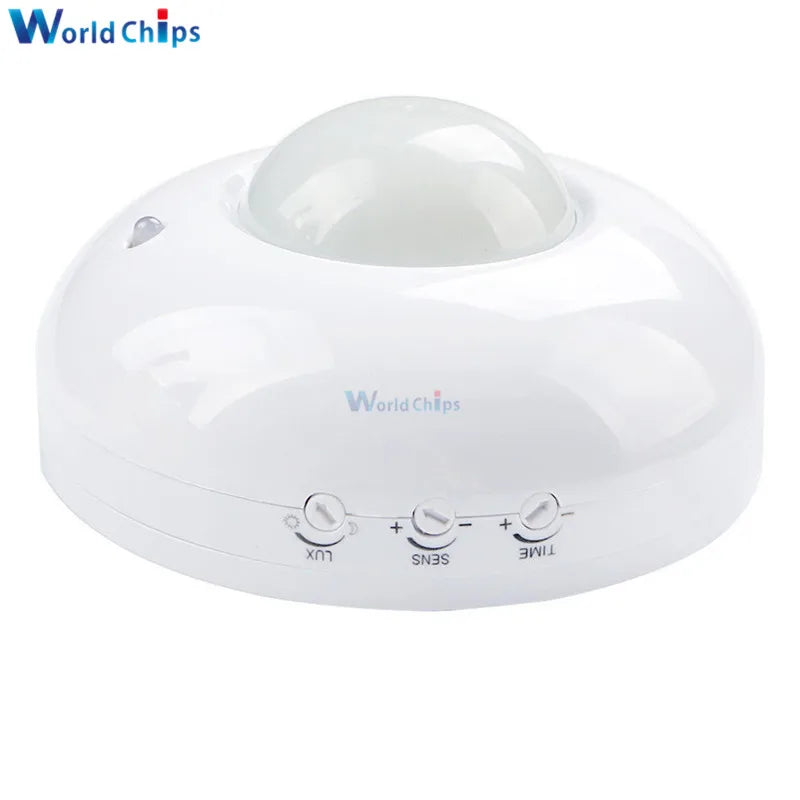 Newest Arrival LED Motion Sensor 110V 220V Automatic Infrared PIR Infrared Detector 360 Degree Time-Delay Motion Sensor Switch