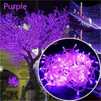 Holiday Outdoor 100 LED String Lights 10M 220V 110V Christmas Xmas Wedding Party Decorations Garland Lighting Christmas light