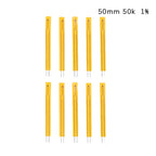 10pcs NTC Thin Film Thermistor 2.5cm 5cm 3950 10K 50K 100K MF5B SMD 1% 5% Temperature Sensor