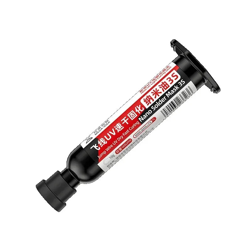 Jump Wire UV Dry Fast Curing Nano Solder Mask 3S for Phone Welding Maintenance Oil Soldering Paste Flux Inks
