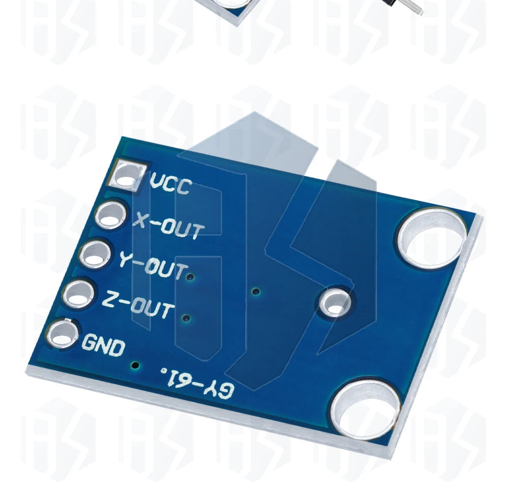 GY-61 ADXL335 / ADXL345 Triaxial Accelerometer Module Set, Analog  Digital Vibration Sensor Kit for Arduino