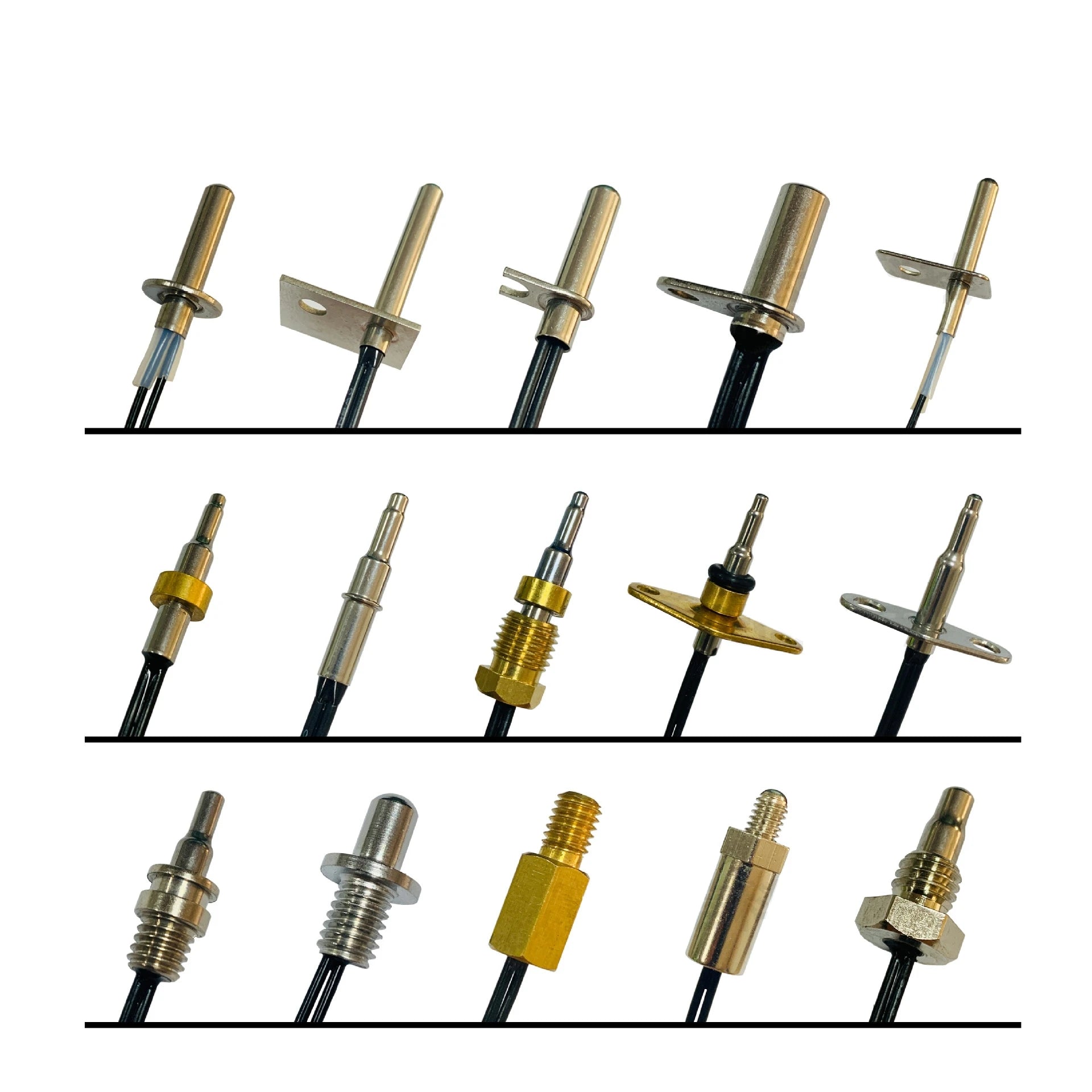 2PCS M10 Surface Fixed Temperature Probe NTC -10K B3950 1% Thermistor Negative Temperature Coefficient Probe 1M