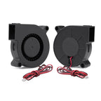 DC 5V 12V 24V 50x50x15mm Brushless Centrifugal Cooler 2Pin Radial Fan 5015 Turbo Blower 5cm 50mm Radiator for 3D Printer Cooling