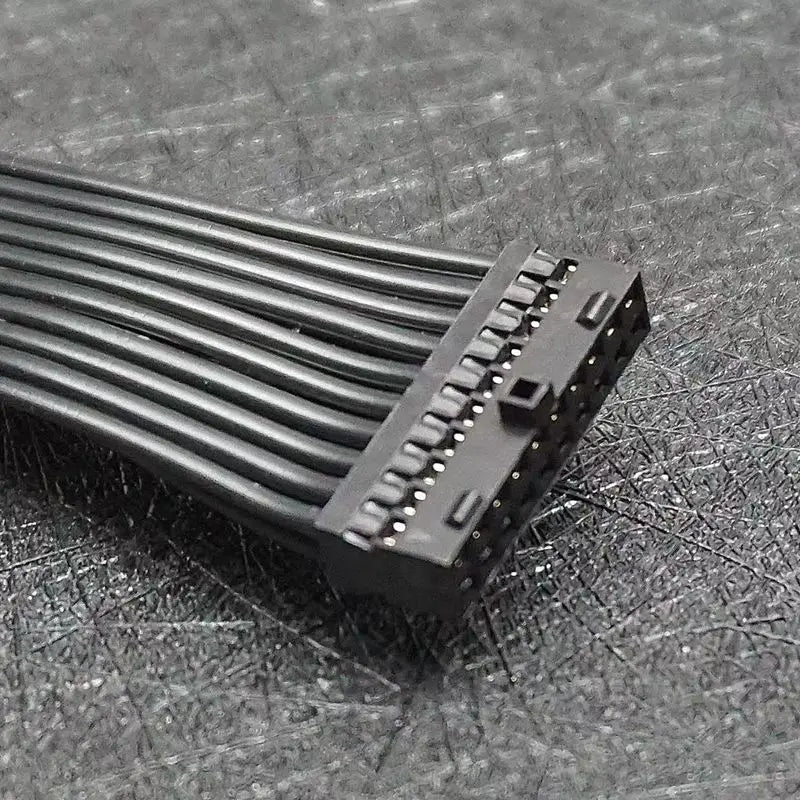15/30cm 20 Pin Male to Female Extension Cable USB 3.0 Computer Front Panel Motherboard 19 Pin Soft Flat Ribbon Connection Cable