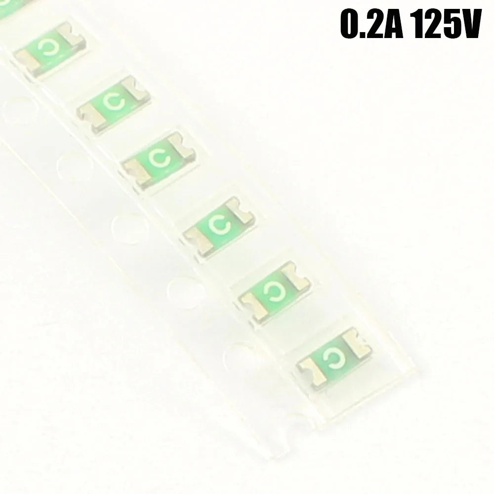 10pcs SMD 1206 3216 Fuse 0.125A 0.2A 0.25A 0.375A 0.5A 0.75A 1A 1.25A 2A 3A 4A 5A 32V 63V 125V 466 LF Very Fast Acting Blow