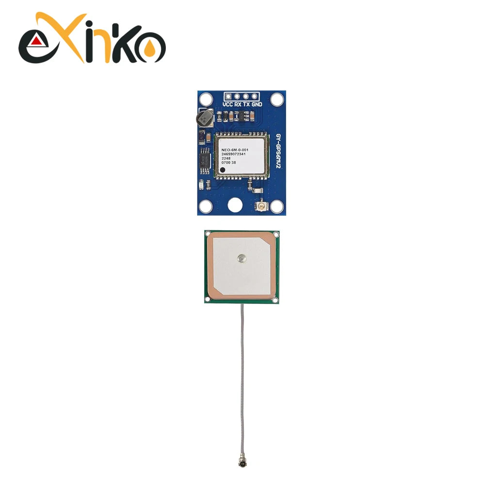 1-10pcs GY-NEO6MV2 New NEO-6M GPS Module NEO6MV2 with Flight Control EEPROM MWC APM2.5 large Antenna for arduino