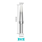 Weller ET Series ETD ETB ETA Soldering Iron Tip Copper Lead-Free for WES50 51 Soldering Station Welder For PES51 LR21 Handles