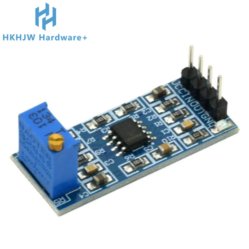 LM358 100 Times Gain Signal Amplification Amplifier Operational Amplifier Module 5V-12V