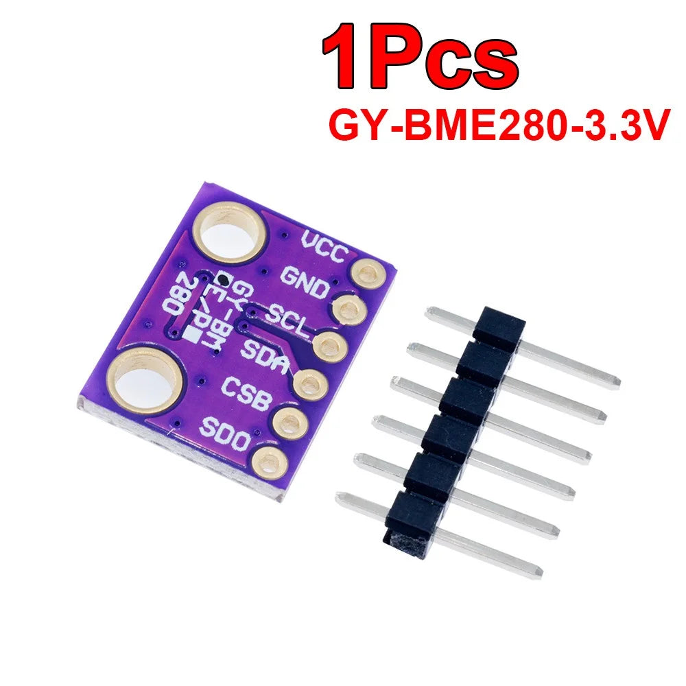 BME280-3.3 BME280 BMP280-3.3V Digital Module Barometric Pressure Altitude Sensor Module Atmospheric Board I2C For Arduino BMP280