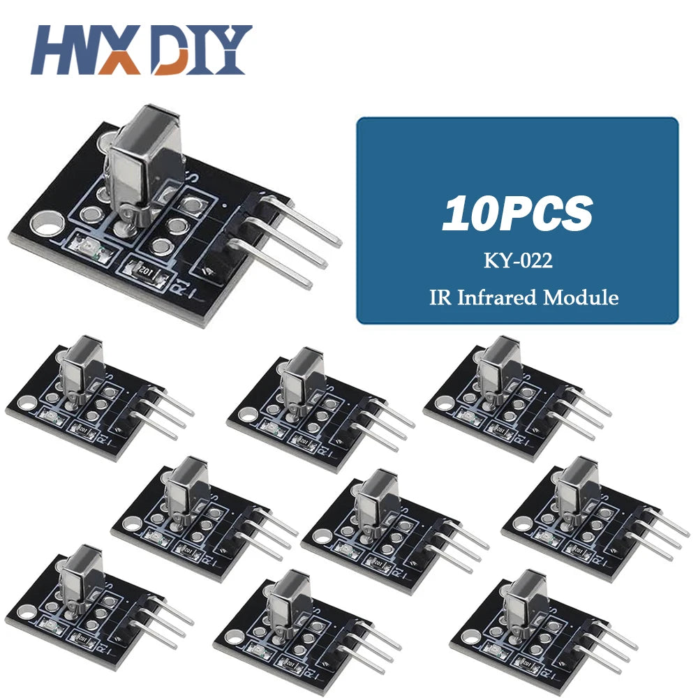 5/10pc KY-022 IR Infrared Sensor Receiver Module 2.7-5.5V IR Remote Control Receiver Module 3Pin TL1838 VS1838B 1838 for Arduino