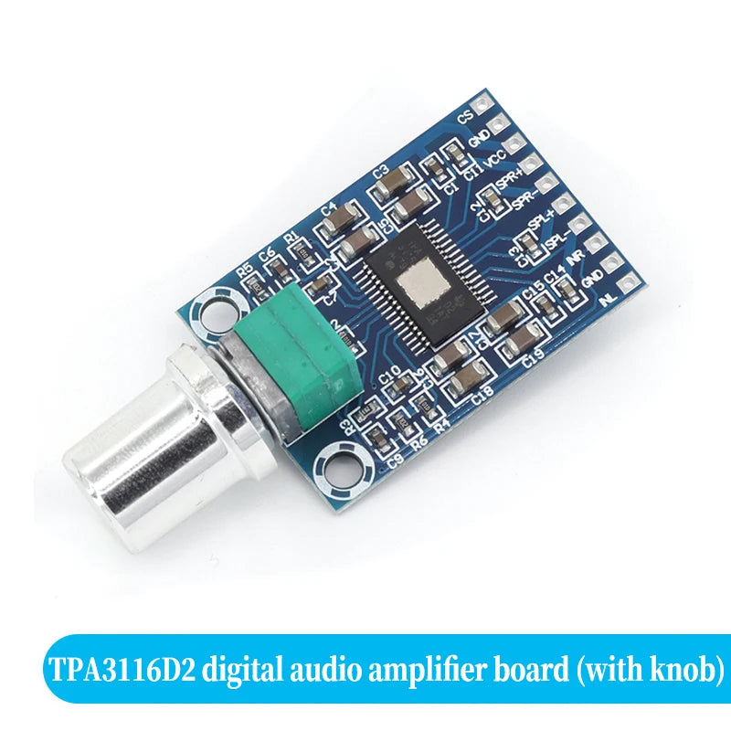 TPA3116D2 XH-M562 50W+50W 2.0 Channel Digital Stereo Audio Power Amplifier Board DC 12-24V