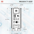 ESP32-S3-DevKitC-1 Development Board BT 2.4G Wifi Module for Arduino 8MB PSRAM 16MB FLASH N16R8 44Pin CP2102 Type-C ESP32S3