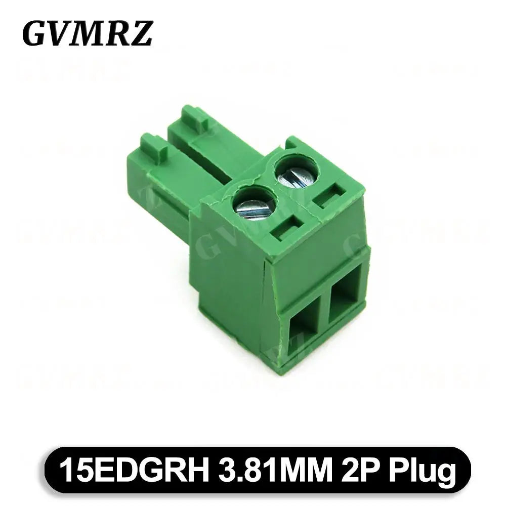 5PCS 15EDG KF15EDGRH 2x2 ~ 12PIN 3.81mm Double Layer Double row pluggable terminal block PCB welding plate Plug Pin Socket