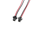 10Pairs JST SM 2 Pin 2.54mm Pitch Male and Female Plugs Wire Connector For LED Strips Lamp, Length 10/15/20CM