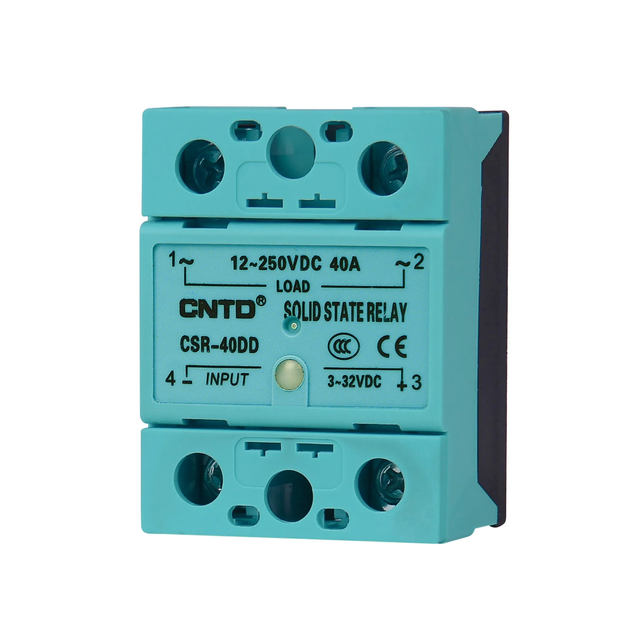 CNTD CSR Series High Quality Improve Design Type Solid State Relay AA DA VA 10A 25A 40A 60A 80A 100A Green Relay