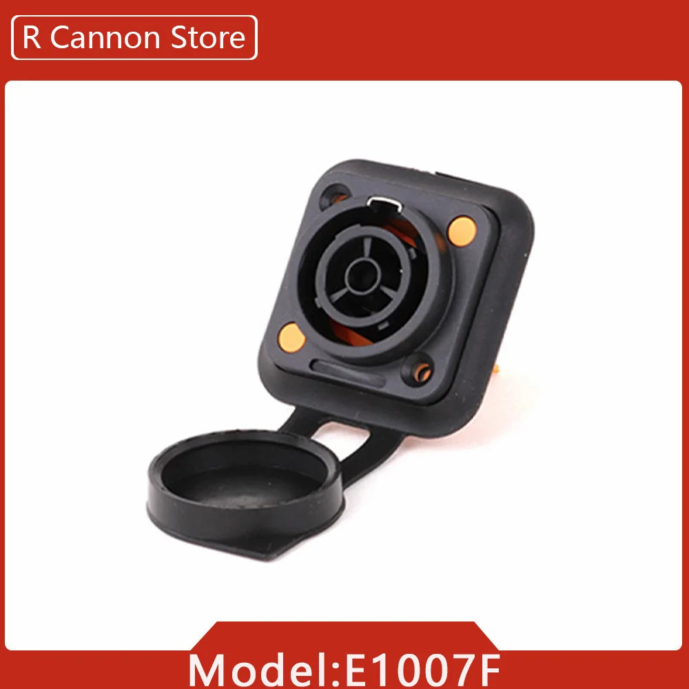10pcs New 3Pins Waterproof Locking Male Cable Plug Female Chassis NAC3MPX or NAC3MX-W + NAC3FPX + Powercon Connector NAC3FX-W